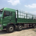 Những cải tiến của xe tải thùng Howo 5 chân đời 2015